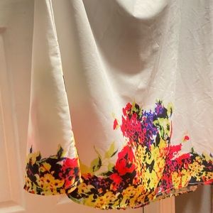 Beautiful White Floral Maxi Dress